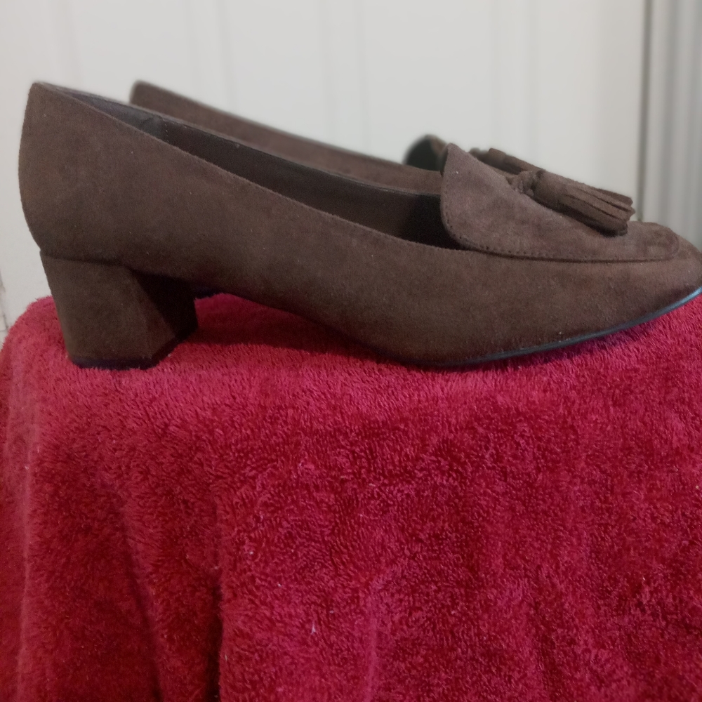 Ladies low heel pumps - Picture 4 of 5